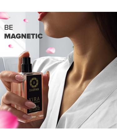 Kira Pheromone Perfume Spray for Women Sexy and Seductive Designer Fragrance 2.02 Fl Oz Impression by Tiziana T. Kirk Fusion hypre Tropical Fruity High Concentration Lasts Over 6-12 Hours - Buy Online on GoSupps.com