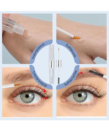 Buy Eyelash Serum Safe & Effective Formula for Thickness & Length | Eye Brewerum 60ml with Dual Brushes - Buy Online on GoSupps.com