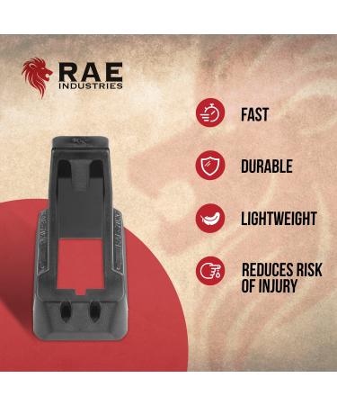 RAEIND Smith & Wesson M&P Shield 9mm Magazine Speed Loader - Black - Buy Online on GoSupps.com