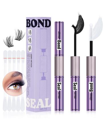Cluster Lash Glue - Waterproof 10ml Bond & Seal for DIY Lash Extensions | Long-Lasting All Day Wear - Buy Online on GoSupps.com