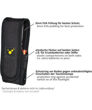 Buy Tee-UU LED Maxi Flashlight Holster | Fits Devices 13-17cm | International Shipping - Buy Online on GoSupps.com
