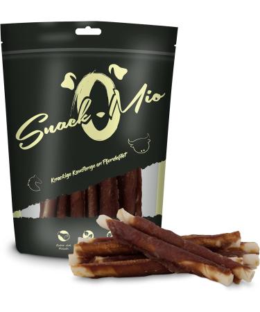 SnackOMio Premium Dog Snack - Grain-Free Crunchy Horse Chew Stick 70g - International Shipping Available - Buy Online on GoSupps.com