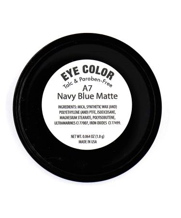 Pure Ziva Navy Blue Matte Opaque Pressed Powder Eyeshadow - Vegan & Cruelty-Free - Buy Online on GoSupps.com