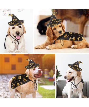 Halloween Pet Costume | Jofony Cloak & Hat Set for Dogs & Cats | Perfect for Small & Medium Pets - Buy Online on GoSupps.com