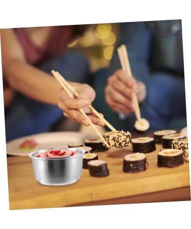 Ciieeo 100 Pcs Stainless Steel Sauce Pot Small Serving Dish Ice Cream Plates Soy Sauce Container Au Jus Steel Condiment Dishes Dessert Containers Sauce Dipping Bowls Metal Seasoning Bowl Mx10pcs As Shownx10pcs - Buy Online on GoSupps.com