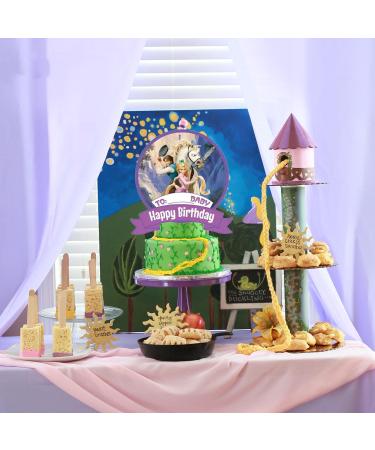 37Pcs Princess Tangled Party Cake&Cupcake Toppers for Birthday Party Supplies Boys' Theme Birthday Party Decoration - Buy Online on GoSupps.com