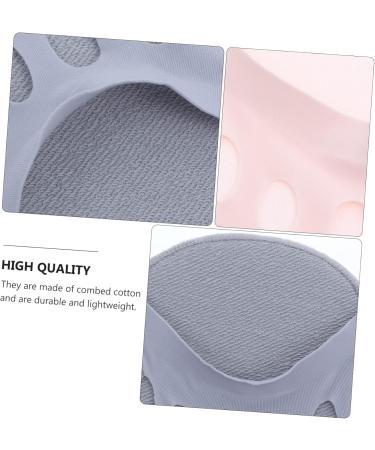 Buy 6 Pairs High Heels Forefoot Metatarsal Pads - Invisible Half Insoles for Women's Boots - Miss Cotton White Shoe Bottom Protector - Buy Online on GoSupps.com