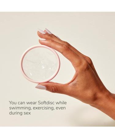 Softdisc Menstrual Discs - Disposable Period Discs 14 Count | Tampon Pad and Cup Alternative | 5 Super Tampons Capacity | HSA & FSA Eligible - Buy Online on GoSupps.com