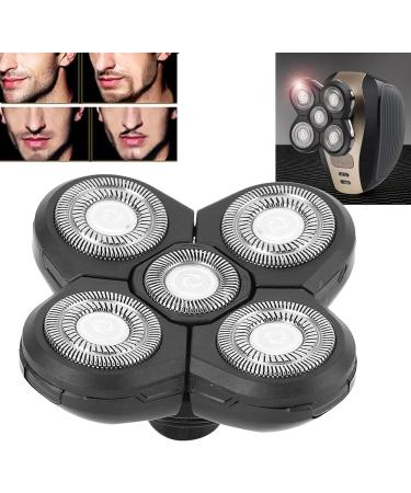 Rotating Cutter Head Electric Shaver Balde Great Replacement Parts Electric Shaver Replacement Skin-Friendly for Daily Supplies Daily Cleaning(Spare 5 cutter head) - Buy Online on GoSupps.com