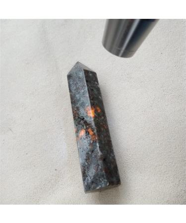 Meditation Gift Natural Crystal Single Point Fireworks Stone Pillar Home Decoration (Size : 6-7cm) - Buy Online on GoSupps.com