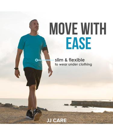 JJ CARE Umbilical Hernia Belt with Silicone Pads for Men & Women | Abdominal Binder for Post-Surgery Support - Buy Online on GoSupps.com