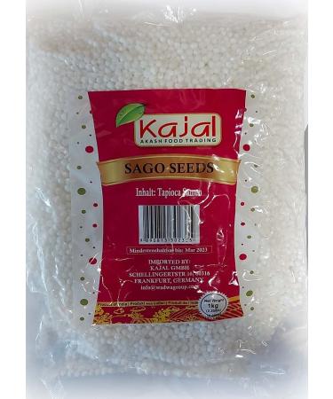 kajal Kajal Sago tapioca beads bbel tea beads boba pearl tapioca beads 1 x 1 kg