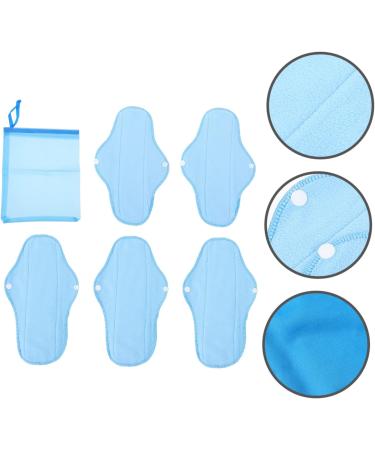 Buy FRCOLOR 7 Sentences Reusable Menstrual Pads - Waterproof Washable Microfiber Inserts for Women - Buy Online on GoSupps.com