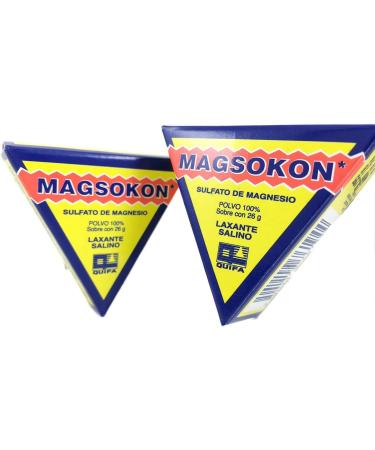 Magsokon Triangles Sal de Higera - Sulfato de Magnesio Laxante (2 unidades) - Buy Online on GoSupps.com