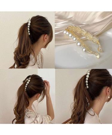 6 Pack Non-Slip Hair Claw Clips - Strong Hold Hair Styling Accessories for Women - Buy Online on GoSupps.com