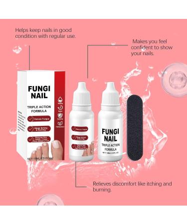  Byuexhp Nail Care Drops - 15ml Fortifying Moisturizing and Regenerating Toenail Treatment Repair Kit for Damaged Nails for Adults Lovers Family Friends Mom Dad - Buy Online on GoSupps.com