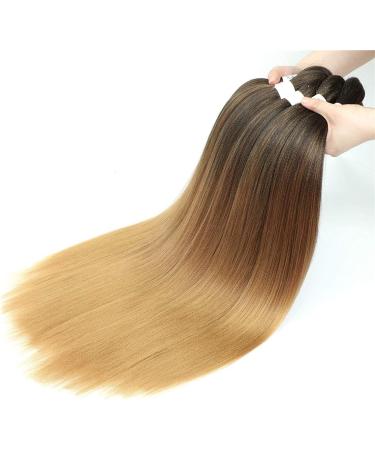 Pre-stretched Braiding Hair Easy Braid 6 Packs Professional Synthetic Fiber Crochet EZ Braids Yaki Texture Braiding Hair Extensions(1B/30/27 20 inch) 20 Inch (Pack of 6) T1B/30/27 - Buy Online on GoSupps.com