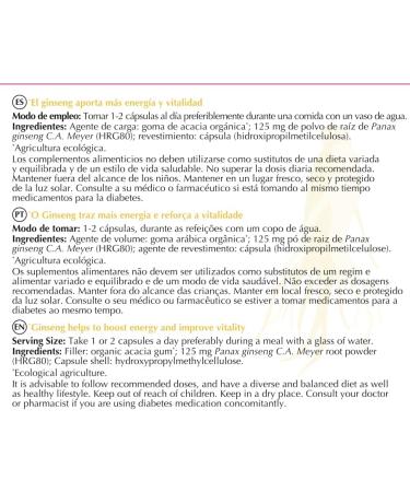 Korean Red Ginseng 30 Capsules - Stimulant for Men Ginseng | Natural Belgium Grown Panax Ginseng Dietary Supplement | Energy - Vitality | Optim Ginseng - Buy Online on GoSupps.com