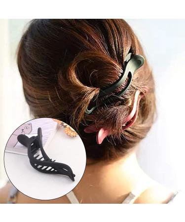 Shop Stylish 6-Pack Hair Clips - Large Classic & Multicolored Bird Nest Design for Women - Buy Online on GoSupps.com