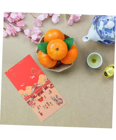 CAXUSD 20pcs Red Envelope Bag Pocket Wallet Lucky Money Pockets Red Lucky Money Pocket Spring Festival Year Red Envelopes Zodiac Hong Bao Bling Purse Paper Wedding China Xc04 - Buy Online on GoSupps.com