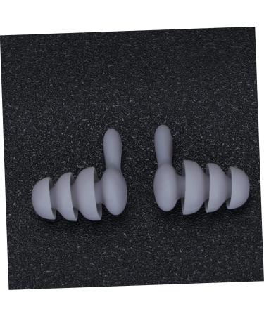 Buy Hemoton Soft Silicone Ear Plugs - Noise Cancelling & Waterproof for Sleeping & Travel - 4 Pairs Light Grey - Buy Online on GoSupps.com