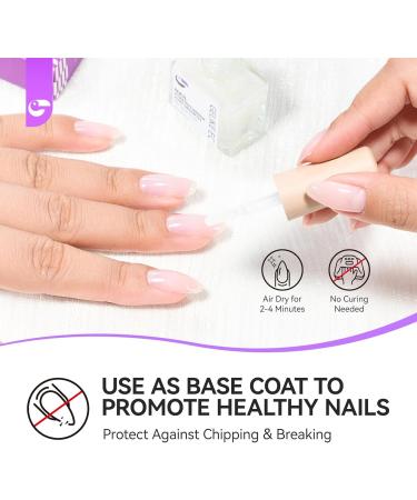  gelike ec Gelike nail hardener for growth and repair of thin and brittle nails: White - Buy Online on GoSupps.com