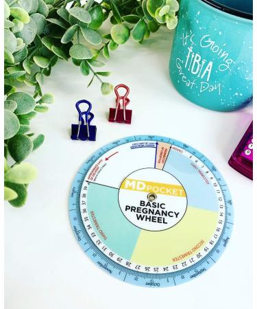 MDpocket Basic Pregnancy Wheel - Essential Tool for Pregnancy Tracking - Buy Online on GoSupps.com