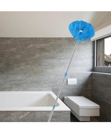 Ioensy Chicken Feather Duster with Extension Pole Washable Home Dust Removal Lightweight Dust Sweeper Ceiling Cleaning for Cobweb - Buy Online on GoSupps.com