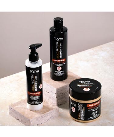 Tahe Gold Shampoo Protein Nourishing 300ml - International Shipping Available - Buy Online on GoSupps.com