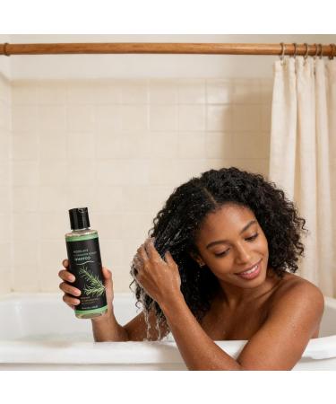 Organic Shampoo - 100ml Rosemary Hair Growth Shampoo Hydrolyzed Keratin Shampoo Natural Keratin Shampoo to Strengthen and Thicken Hair for Hair Loss - Buy Online on GoSupps.com