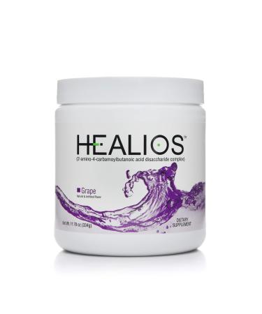 HEALIOS Grape Flavor Oral Health and Dietary Supplement, Powder Form, Naturally Sourced L-Glutamine Trehalose L-Arginine, 11.64 Ounces Unflavored 11.78 Ounce (Pack of 1)