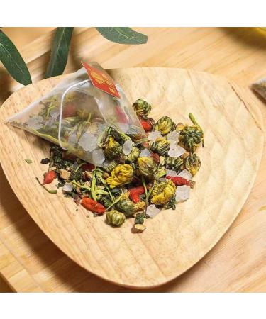 Honeysuckle chrysanthemum tea 8.81 oz (5g*50bags) Chinese Pure Nature Wolfberry Health Care Mixed Tea Combination Tea 250g - Buy Online on GoSupps.com