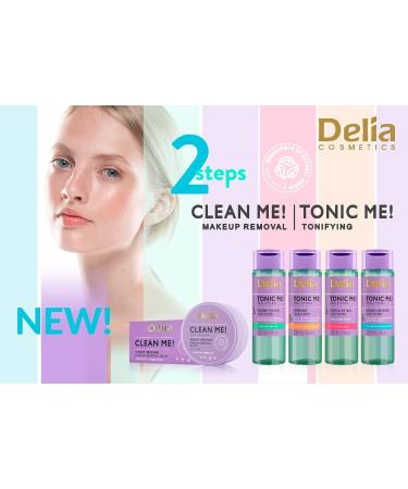 Delia Cosmetics Tonic Me Moisturizing Tonic Sensitive Dry Skin Hyaluronic Acid Rose Petal Green Tea and Chamomile Extract Refreshes Soothes Hydrates Vegan 200ml - Buy Online on GoSupps.com