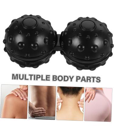 Buy Partykindom 2nd Double Lacrosse Ball - Black Muscle Massage & Trigger Point Therapy Roller for Pain Relief | International Shipping Available - Buy Online on GoSupps.com
