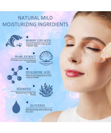 12 Pairs Under Eye Patches - Collagen Eye Masks for Dark Circles & Puffiness | Travel Size Solution for Wrinkles & Eye Bags - Buy Online on GoSupps.com