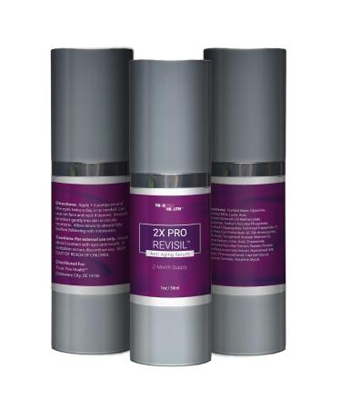 2X PRO REVISIL Anti Aging Serum - 2 Month Vitamin C & E Supply for Face & Eyes - Nourish Strengthen Skin Barrier & Boost Collagen Production - Buy Online on GoSupps.com