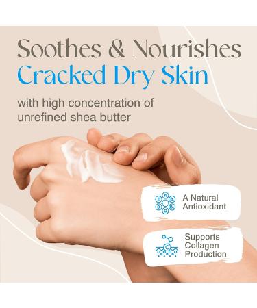 Vanilla-Scented Moisturizing Whipped Shea Butter | All-Natural Skincare Must-Have with Raw Shea, Sunflower & Coconut Oil | 8 oz - True Shea - Buy Online on GoSupps.com