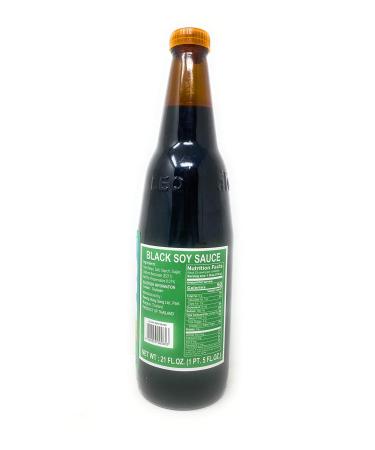 Kwong Hung Seng Black Soy Sauce 21oz - Premium Quality, 1 Pack 21 Fl Oz - Buy Online on GoSupps.com
