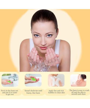 Neem Tulsi Handmade Natural Soap - Moisturizing Bar for Men & Women | 3-Pack | Eco-Friendly Organic Skincare - Buy Online on GoSupps.com