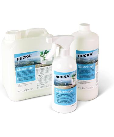 Hucka Glass Cleaner 500ml Surface Protection & Streak-Free Window Cleaning Agent | 1 Pack - Buy Online on GoSupps.com
