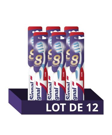 Signal Integral 8 toothbrushes complete care anti-plaque interdental cleaning prevents tooth decay 12 pieces - Buy Online on GoSupps.com
