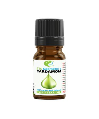 Cardamom Essential Oil 5ml | 100% Pure-natural | Use as an ingredient in cosmetic formulations | Sweet Rich Aroma Spicy Woody