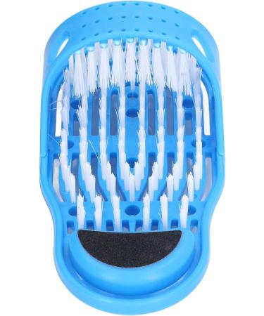 Shower Foot Scrubber for Simple Feet Cleaning Foot Washer for Shower Floor Mat with Suction Cups Removes Dead Skin Improves Relieves Pressure Blue - Buy Online on GoSupps.com