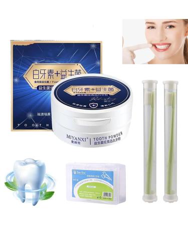 2023 New Miyanxi tooth powder Miyanxi tooth whitening tooth whitening powder tooth whitening effective removal of stains from coffee /47 (size: 1PCs) 1 piece (1 Pack)