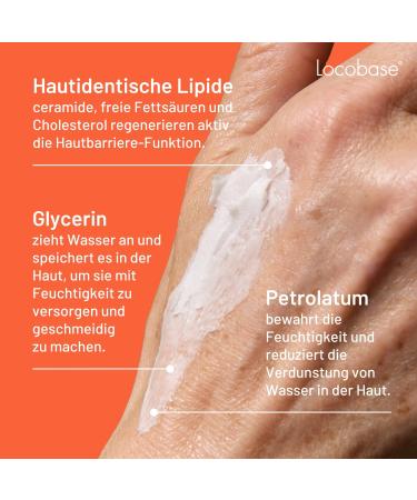 Karo Healthcare Locobase Repair Cream 72 hour moisturizing cream for very dry and cracked skin body and facial care regenerates the skin barrier perfumefree dermatologically tested 100 g 100 g 1er Pack - Buy Online on GoSupps.com