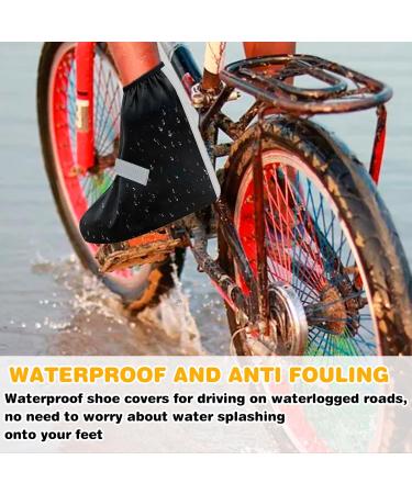 Waterproof Shoe Covers for Bike | Reusable Rain Protection with Reflector Strip - Men's & Women's Over Shoes - Buy Online on GoSupps.com