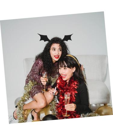 Beavorty 2 Sets bat headband hair clip halloween bats halloween bat hair clips halloween party headdress halloween headband wings costume Party Supplies hair accessories ear fabric women's - Buy Online on GoSupps.com