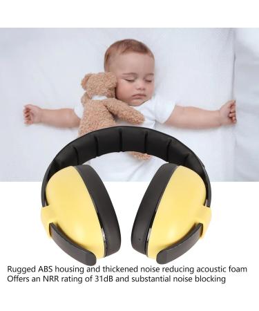 Baby Hearing Protection Earmuffs - Lightweight Durable Foldable & Comfortable Noise Reducing Headphones for Concerts - Yellow - Buy Online on GoSupps.com