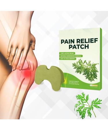 vancauk Pain Relief Patch Knee Pain Relief Patches Relieve Knee Pain in Minutes Wormwood Herbal Knee Patches for Arthritis Relieves Muscle Soreness in Knee Neck Shoulder (20pcs)