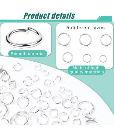 1500pcs Jewelry Making Kit with Jump Rings, Lobster Clasps, Pliers & Tweezers - Buy Online on GoSupps.com